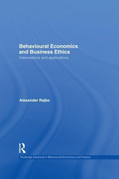 Cover Behavioural Economics and Business Ethics (eBook, PDF)