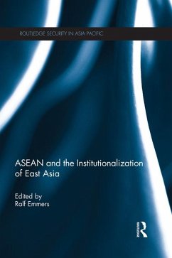 Cover ASEAN and the Institutionalization of East Asia (eBook, ePUB)