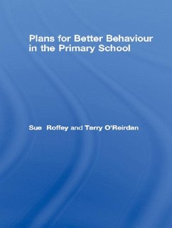 Cover Plans for Better Behaviour in the Primary School (eBook, PDF)