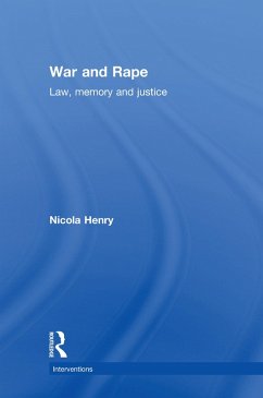 War and Rape (eBook, PDF) - Henry, Nicola