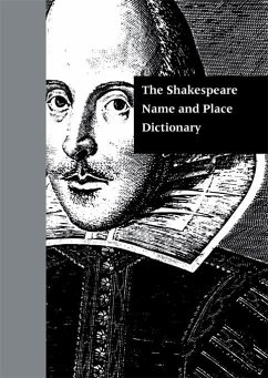 Cover The Shakespeare Name and Place Dictionary (eBook, ePUB)