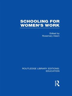 Cover Schooling for Women's Work (eBook, ePUB)