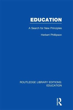 Education (RLE Edu K) (eBook, ePUB) - Phillipson, Herbert