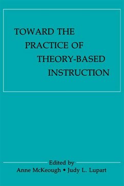 Toward the Practice of theory-based Instruction (eBook, PDF)