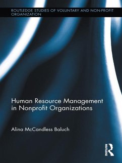 Cover Human Resource Management in Nonprofit Organizations (eBook, PDF)