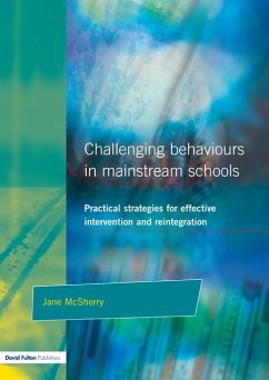 Challenging Behaviour in Mainstream Schools (eBook, ePUB) - McSherry, Jane