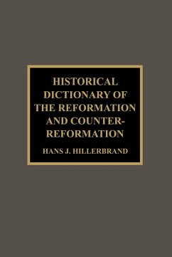 Cover Historical Dictionary of the Reformation and Counter-Reformation (eBook, ePUB)