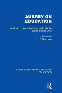 Aubrey on Education (eBook, ePUB)