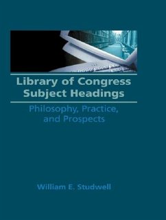 Cover Library of Congress Subject Headings (eBook, PDF)