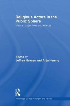 Cover Religious Actors in the Public Sphere (eBook, ePUB)