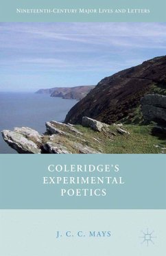 Coleridge’s Experimental Poetics (eBook, PDF) - Mays, J.