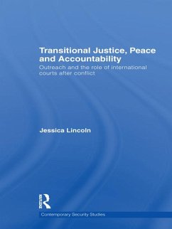 Cover Transitional Justice, Peace and Accountability (eBook, PDF)