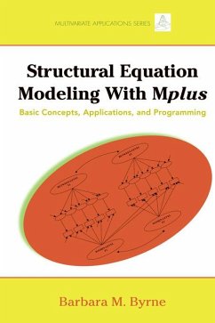 Structural Equation Modeling with Mplus (eBook, ePUB) - Byrne, Barbara M.