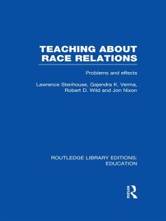 Cover Teaching About Race Relations (RLE Edu J) (eBook, PDF)