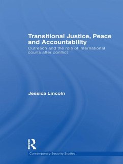 Transitional Justice, Peace and Accountability (eBook, ePUB) - Lincoln, Jessica
