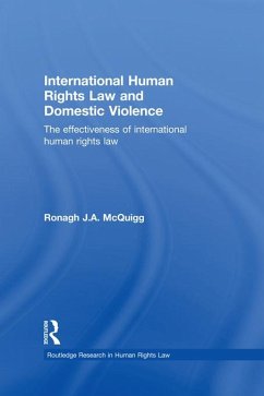 International Human Rights Law and Domestic Violence (eBook, ePUB) - McQuigg, Ronagh J. A.