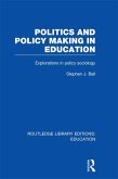 Politics and Policy Making in Education (eBook, PDF)