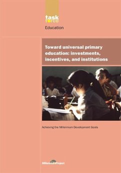 UN Millennium Development Library: Toward Universal Primary Education (eBook, PDF) - Millennium Project, Un