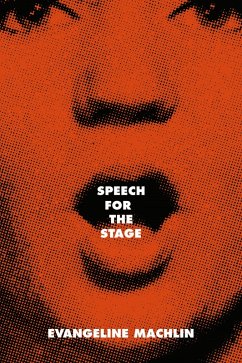 Cover Speech for the Stage (eBook, ePUB)