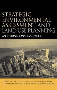 Cover Strategic Environmental Assessment and Land Use Planning (eBook, ePUB)