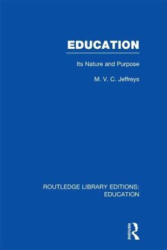 Education (RLE Edu K) (eBook, PDF) - Jeffreys, M.