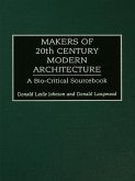 Makers of 20th-Century Modern Architecture (eBook, PDF)