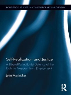 Self-Realization and Justice (eBook, PDF) - Maskivker, Julia