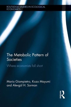 The Metabolic Pattern of Societies (eBook, PDF) - Giampietro, Mario; Mayumi, Kozo; Sorman, Alevgül