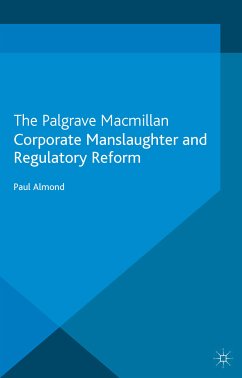 Corporate Manslaughter and Regulatory Reform (eBook, PDF)