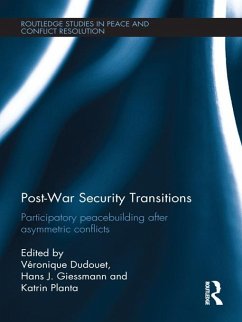 Post-War Security Transitions (eBook, ePUB)