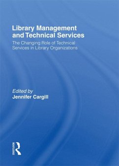 Cover Library Management and Technical Services (eBook, PDF)