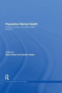 Population Mental Health (eBook, ePUB) - Cohen, Neal; Galea, Sandro