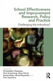 School Effectiveness and Improvement Research, Policy and Practice (eBook, PDF)