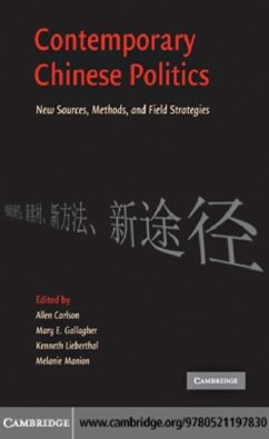 Cover Contemporary Chinese Politics (eBook, PDF)