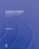 Comparative Corporate Governance in China (eBook, PDF)