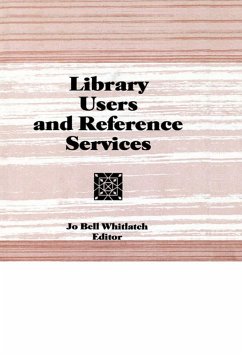 Cover Library Users and Reference Services (eBook, ePUB)