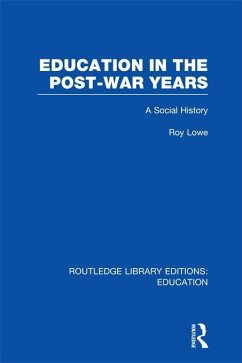 Cover Education in the Post-War Years (eBook, ePUB)
