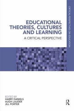 Cover Educational Theories, Cultures and Learning (eBook, PDF)