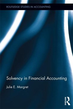 Cover Solvency in Financial Accounting (eBook, ePUB)