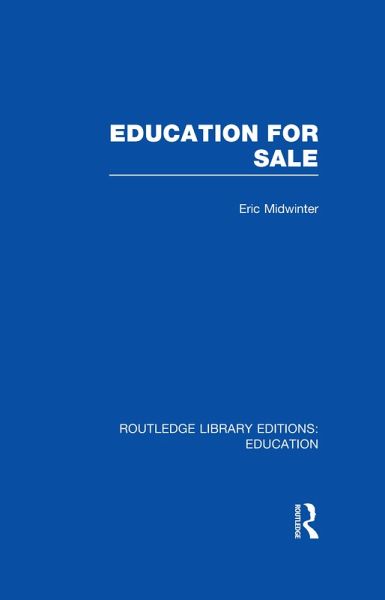 Education for Sale (eBook, PDF) Education for Sale (eBook, PDF)