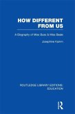 How Different From Us (eBook, PDF)