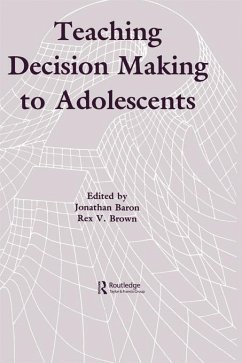 Cover Teaching Decision Making To Adolescents (eBook, ePUB)