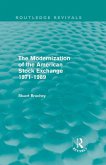The Modernization of the American Stock Exchange 1971-1989 (Routledge Revivals) (eBook, PDF)