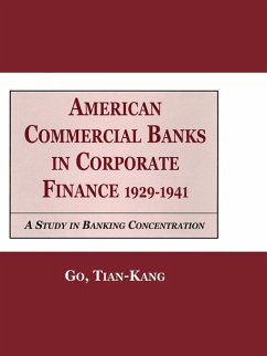 Cover American Commercial Banks in Corporate Finance, 1929-1941 (eBook, PDF)