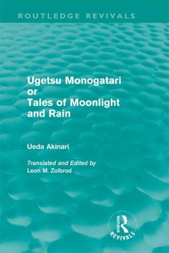 Cover Ugetsu Monogatari or Tales of Moonlight and Rain (Routledge Revivals) (eBook, PDF)