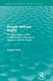 People Without Rights (Routledge Revivals) (eBook, ePUB)