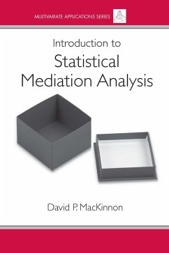 Introduction to Statistical Mediation Analysis (eBook, PDF) - Mackinnon, David