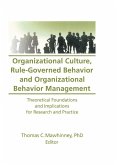 Organizational Culture, Rule-Governed Behavior and Organizational Behavior Management (eBook, PDF)