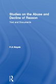 Studies on the Abuse and Decline of Reason (eBook, PDF)