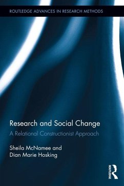 Research and Social Change (eBook, PDF) - McNamee, Sheila; Hosking, Dian Marie